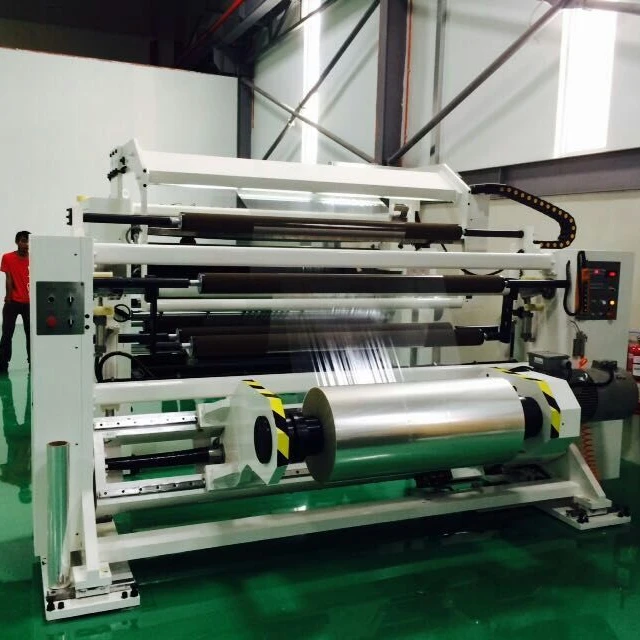 
Packaging film flexible laminates slitter-rewinder slitting machine 