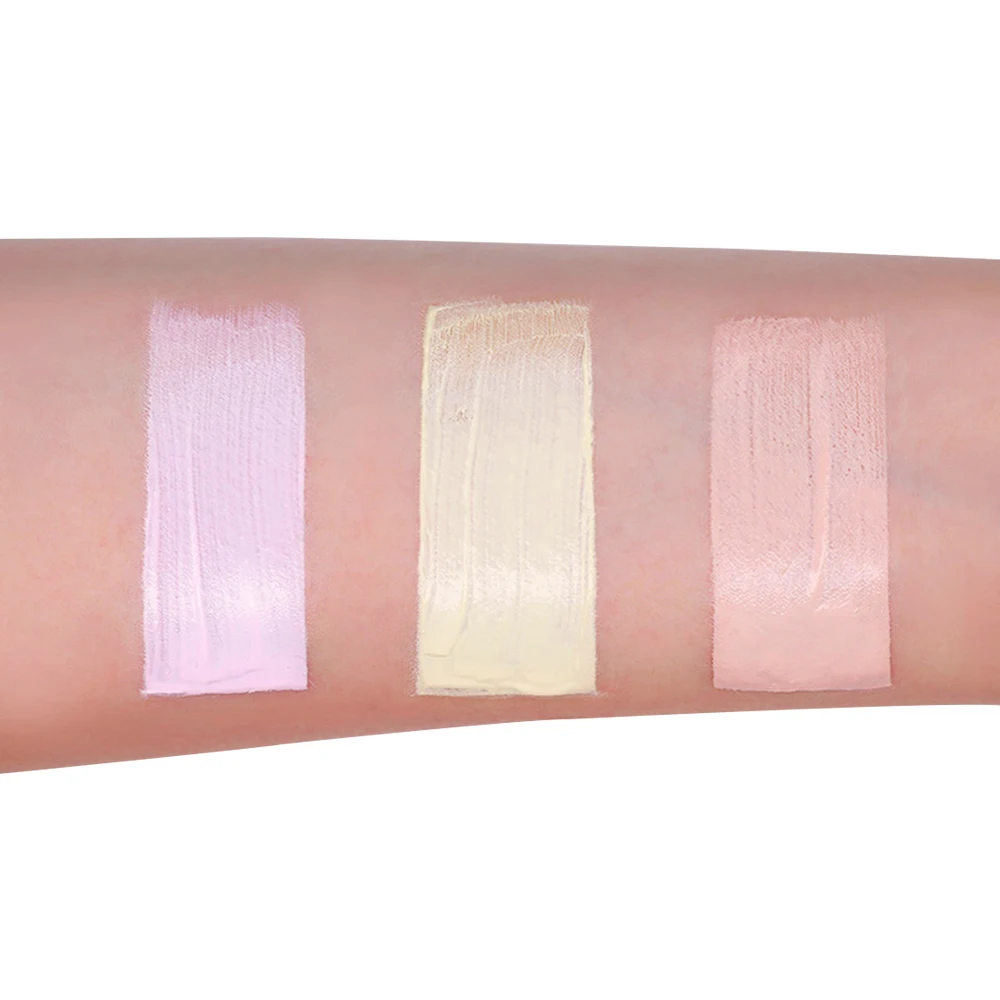 Free Sample Wholesale Base Cream Makeup Primer Ladies Moisturizing Concealer Private Label Brightening Lotion