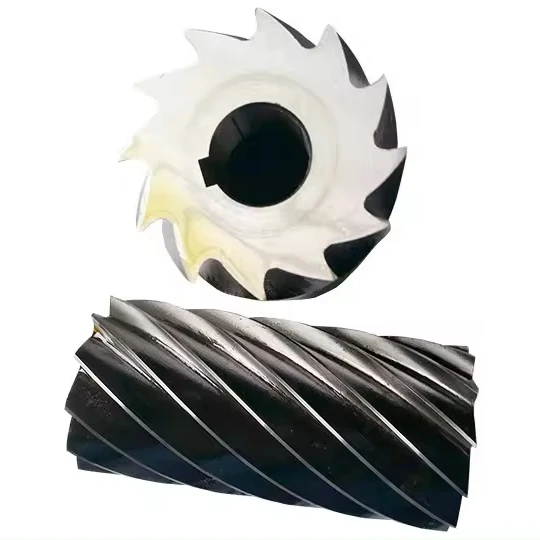 Cylindrical Milling Cutter High-speed Steel Sleeve with Hard Alloy Flat Milling Cutter