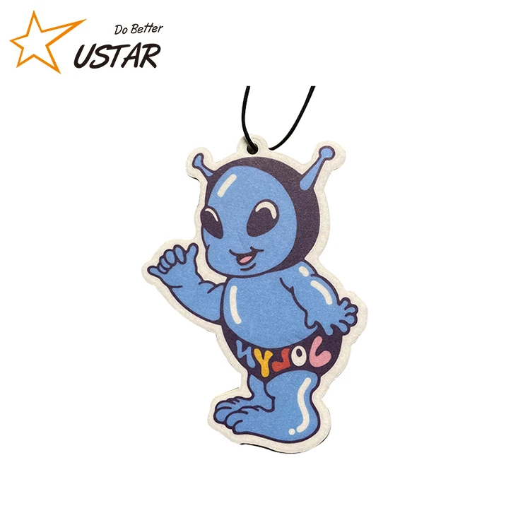 
Promotional gifts Hanging Car air Freshener Custom Paper Air Freshener Customized Logo Item Decorative 