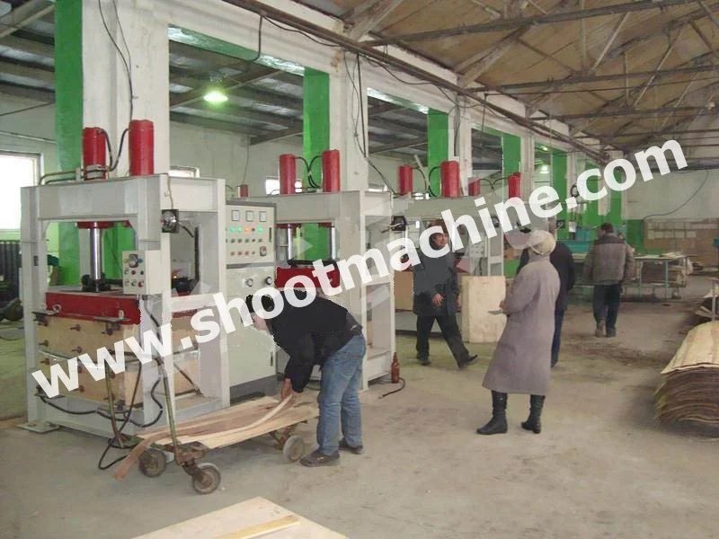 High Frequency Hot Press (Plywood, MDF, HDF Bending) With Working Table Size 2000x1000mm and Pressure 120T, SHGPYJ120