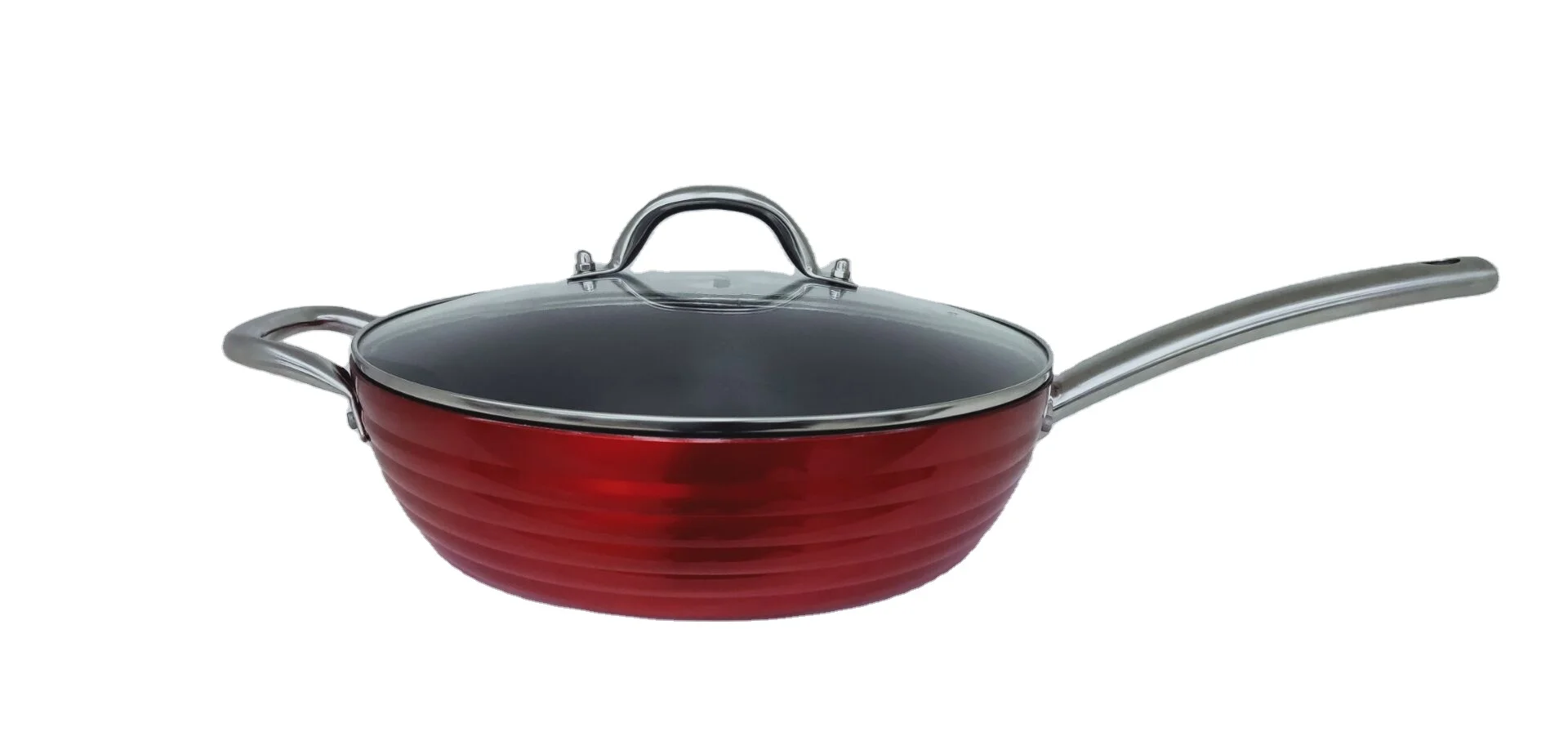 Aluminium ceramic coating wok