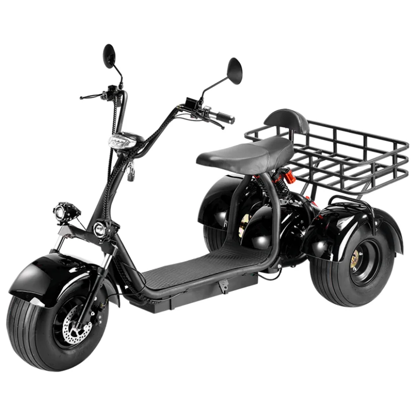 electro electrique electric Scooter 3 wheel bike electric tricycle