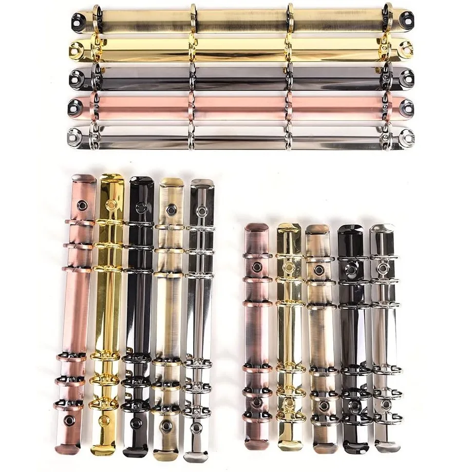 
Mechanisms Replacement Kit for Binder Planners O-Shaped Rings Loose Leaf Binding Spines Combs for Personal Organizers Planners 