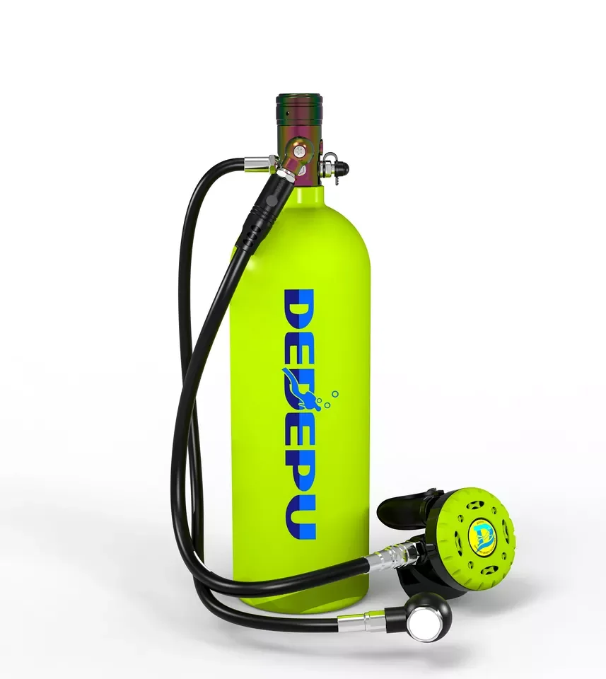 DEDEPU New Scuba Diving Snorkel Equipment Mobile Supports 0.5 Hour Scuba Snorkel For A Maximum Depth OF 10 Meters