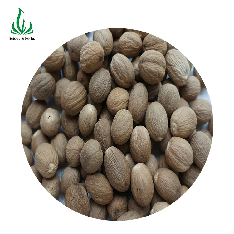 
China spices&herbs supplier wholesales spices raw material nutmeg seeds nutmeg mace with high Quality and low price 