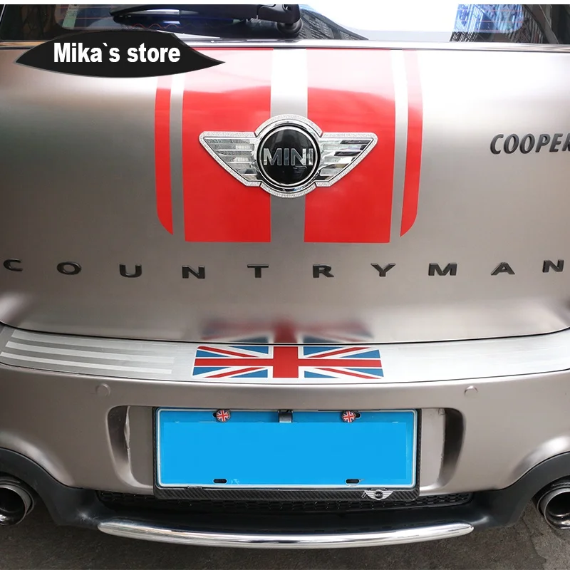 Металлическая Эмблема на заднюю крышку автомобиля для Mini Cooper All Series One S JCW 3D Countryman эмблема значок Логотип наклейка крышка