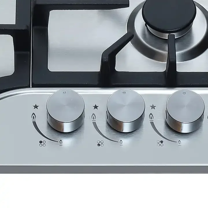 Industry Wholesale Price Gas Cooker Hob Stove Manufacturer Custom Or Standard Kitchen 4 Burner Built In Cast Iron Gas Hob