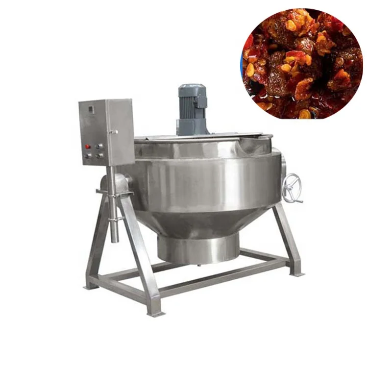 Small Heat Mixer Cooking sauce Making Equipment sauce jam cooking machine food steam jacketed kettle