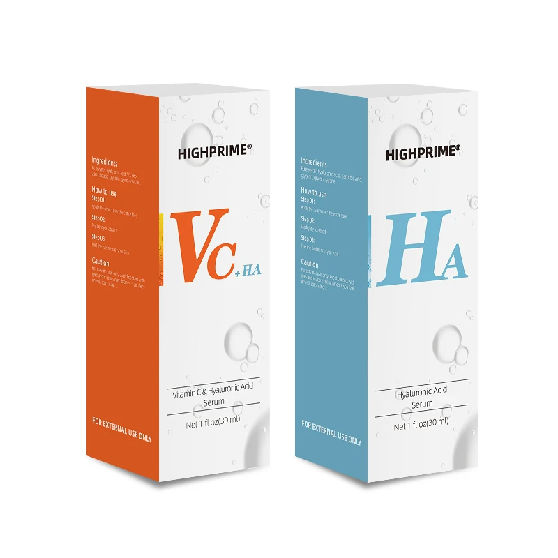 High Quality OEM Hyaluronic Acid Face Serum Moisturizing Vegan Skincare Whitening High Quality Anti Aging VC Facial Essence