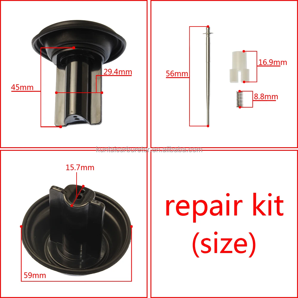 Мембранная диафрагма карбюратора вакуумный поршень 5LB-E434A-00 для Yamaha Yjm Ybr Yzf Xtz 125 Tw 200 Tw200 Ybr125 Xtz125 Yzf125 Carb