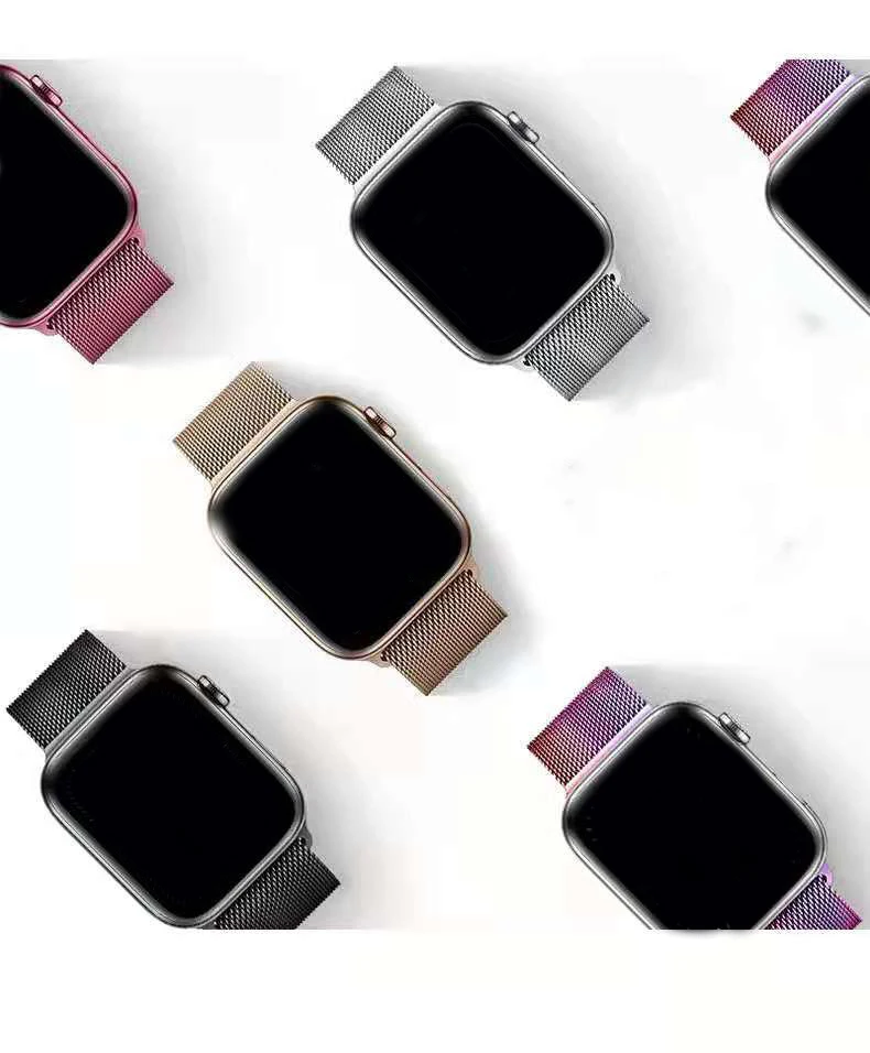 Ремешок из нержавеющей стали для Apple Watch Series 7 6 5 4 3 2