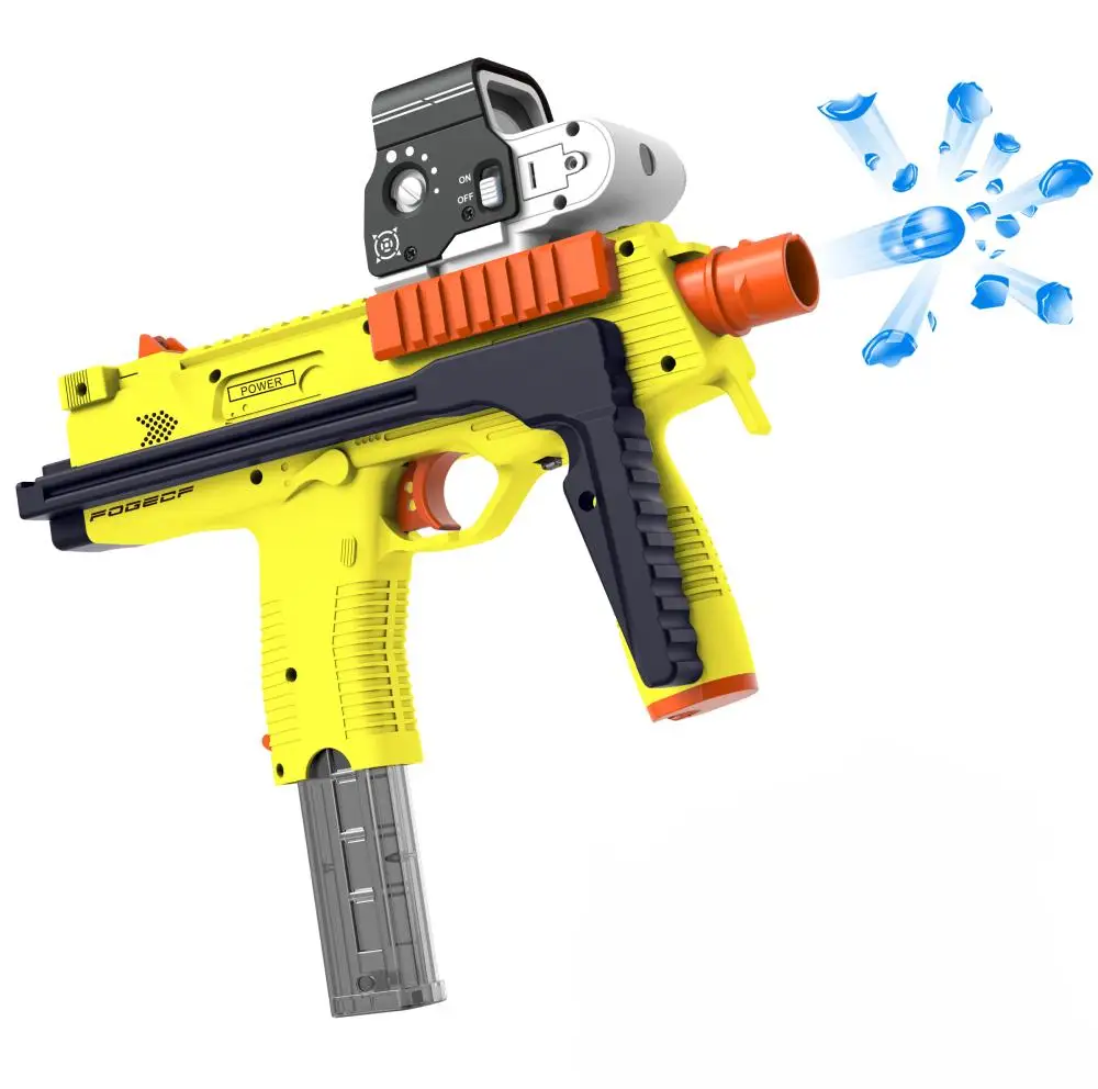 Amazon hot sale Gel ball blaster toy gun MP9 plastic splatter water bead ball gun for Parent-child outdoor activities kids gift