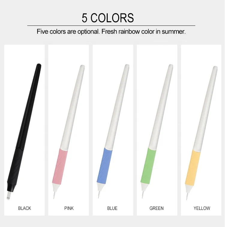 Wenshen YD Supplier NANO RAINBOW 12 14 16 18U 18B 0.18MM Permanent makeup Disposable Microblading Pen
