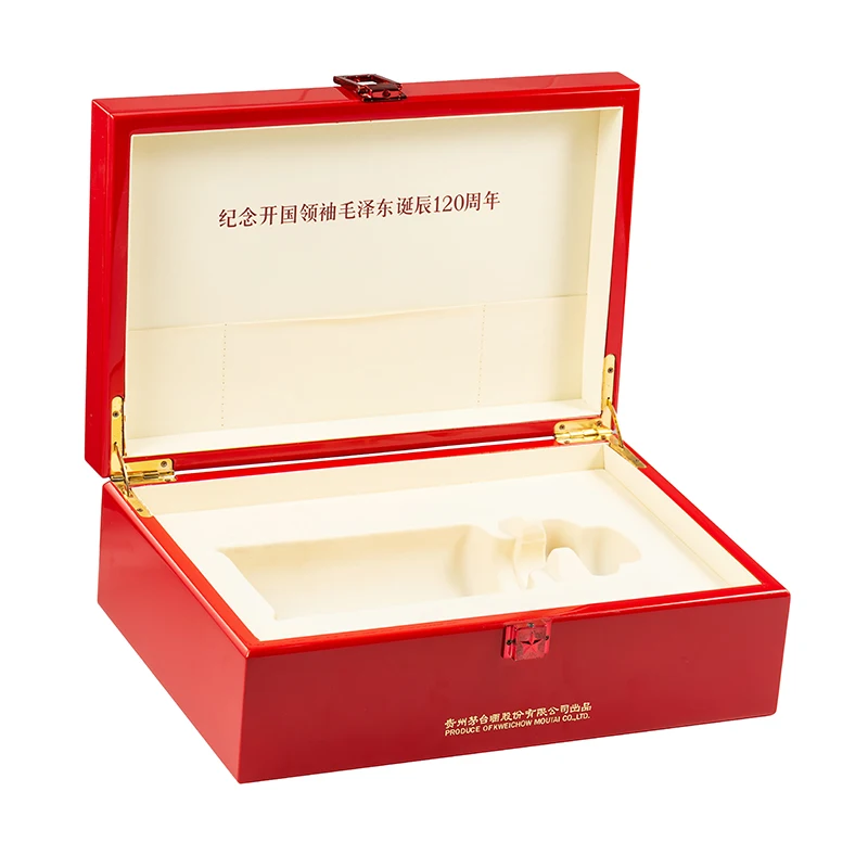  Professional Manufacturer High Quality MDF Single Bottle Wine