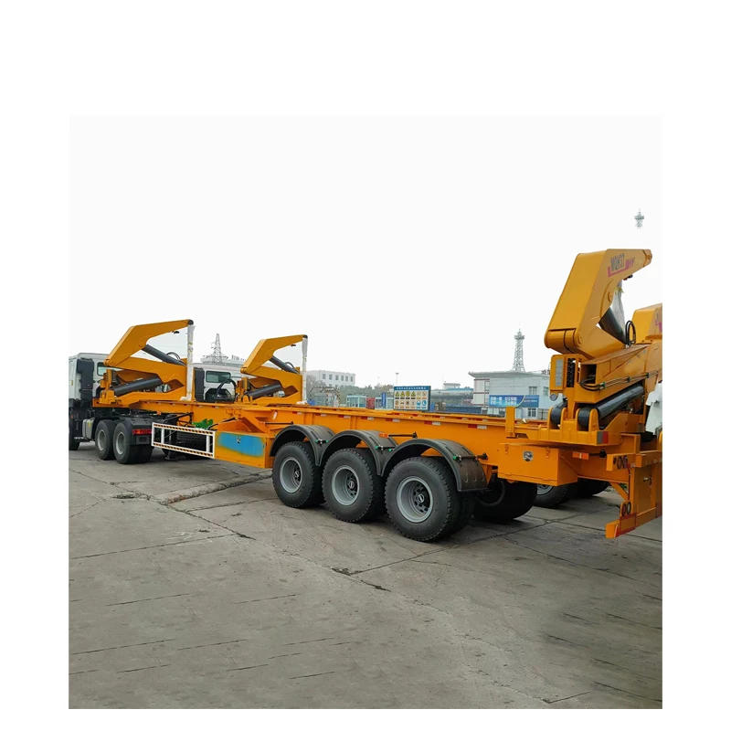 New Mobil Truck Crane 3 Axles Truck Crane 20Ft 40 Ft Side Loader crane mounted truck for 40 container
