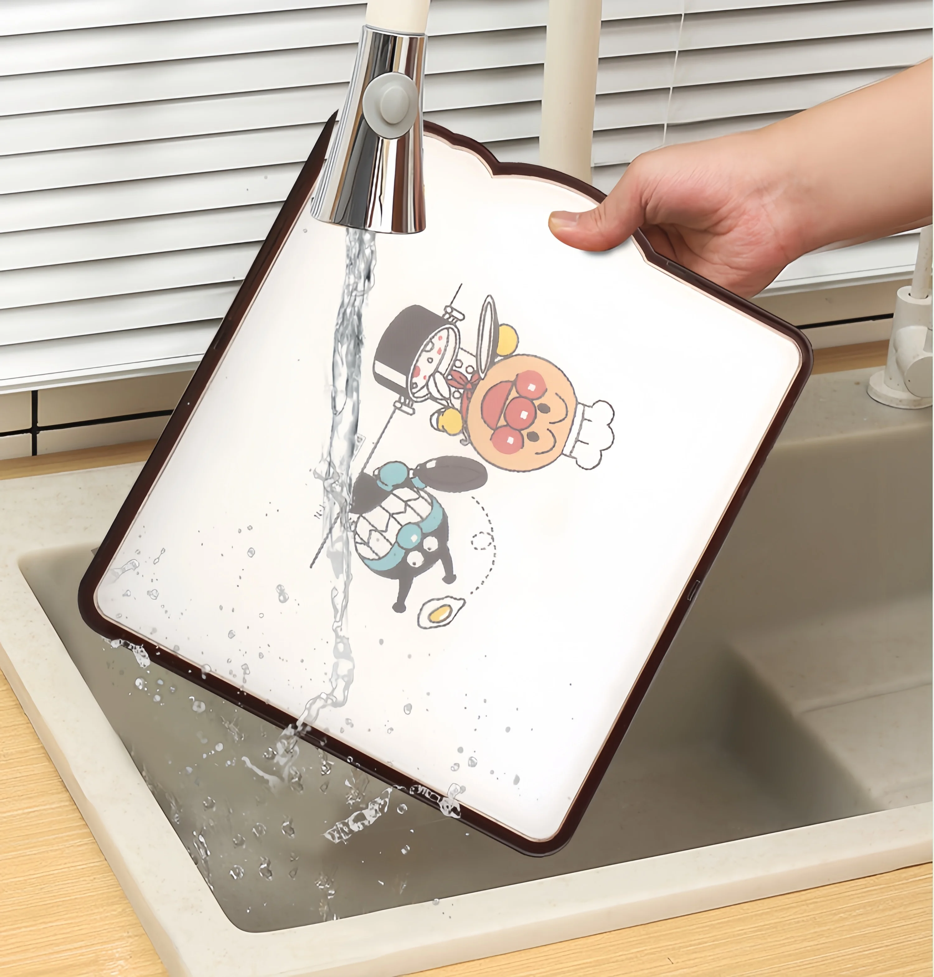 Kitchen Accessories Eco-Friendly Colorful Custom Plastic Chopping Board Thin Portable Vegetable Fruit Cutting Board For Kitchen