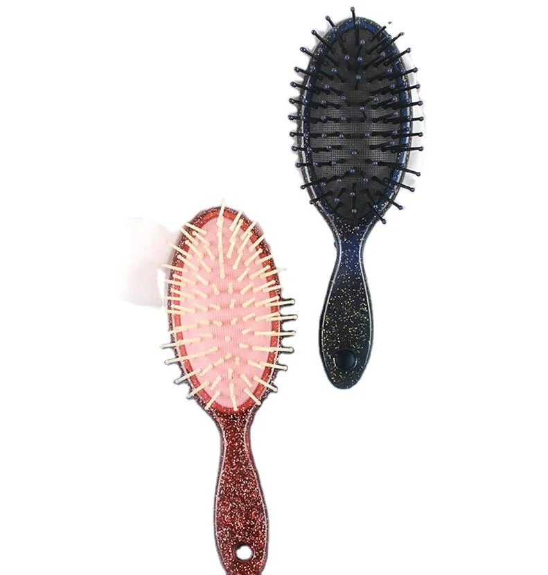 Yaeshii Crystal air cushion comb oval delicate hand hair massage brush comb crystal comb