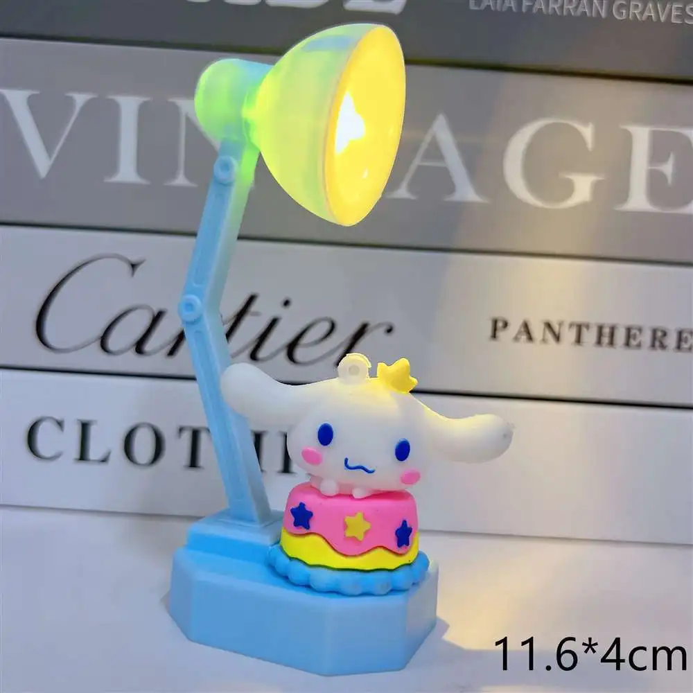Yubon sanrioed night light kids Luminous Toy gift Table Halloween Lamp kawaii anime hello kt kuromi cinnamon Desktop Decor light