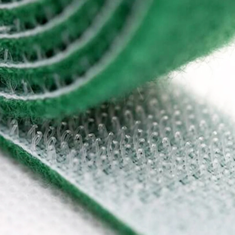 Logo Print Removable Tape Hook And Loop Double Sided Adhesive Strap