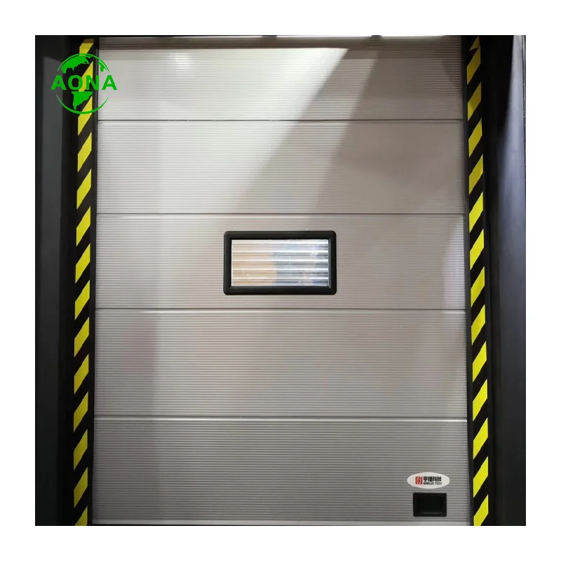 Automatic Vertical lifting Sliding Overhead Sectional Industrial Garage Warehouse Gate Door with Insulated Panel