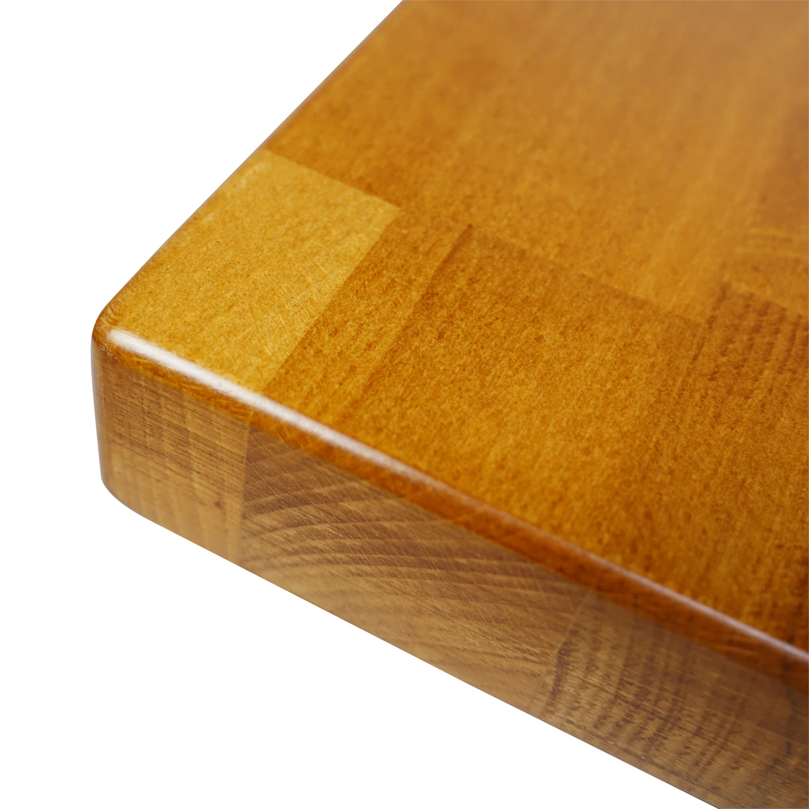 Factory Price Cheap Environmental Friendly Butcher Block Style Solid Wood Dining Table Top End Side Coffee Table