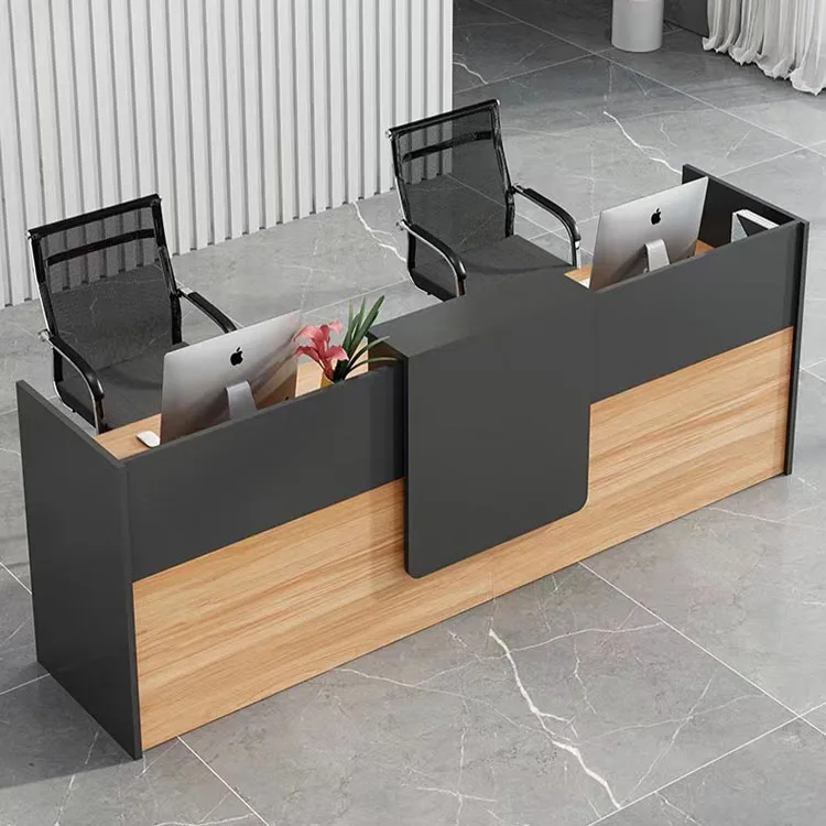 OEM Design Information Desks Modern Front Desk Reception Counters