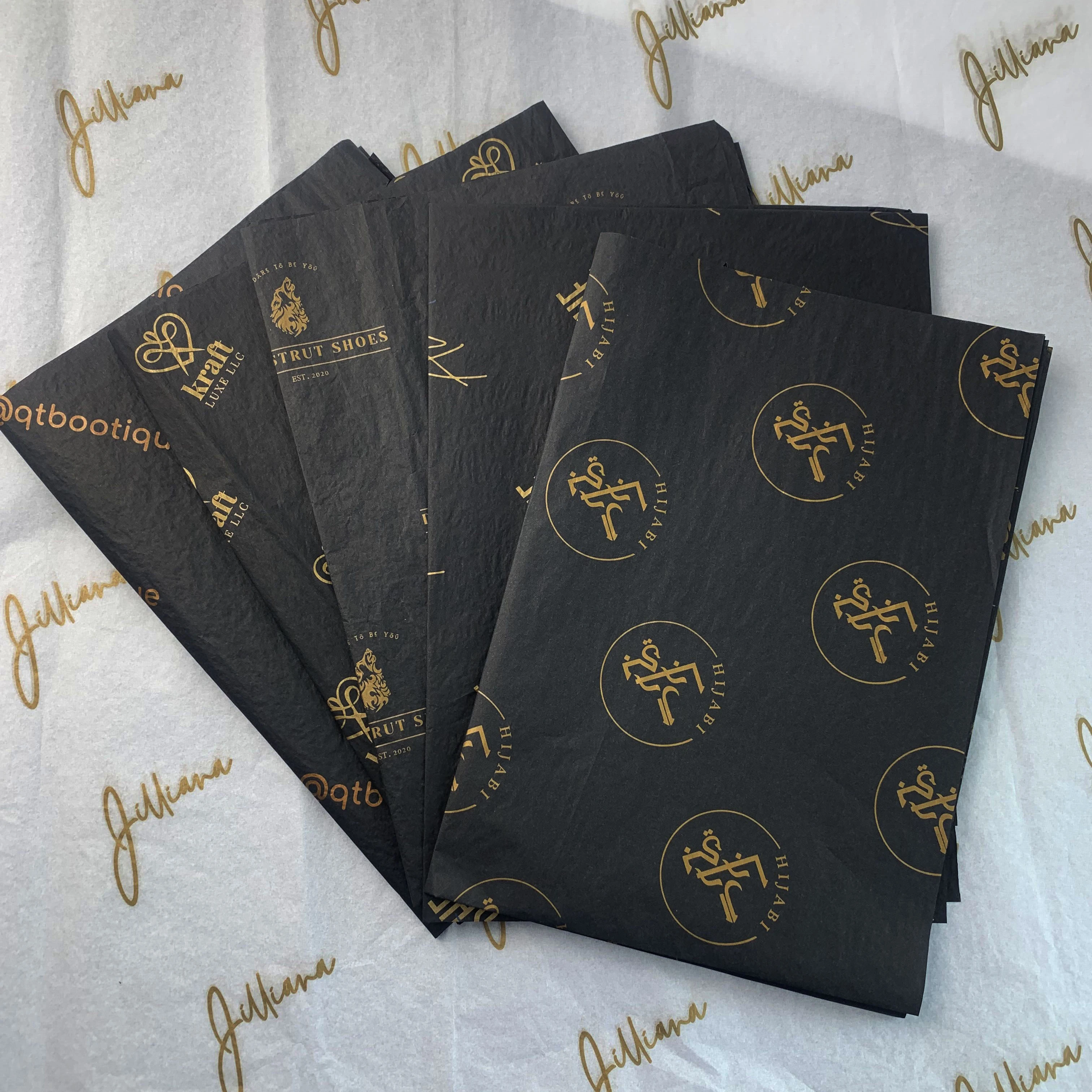 Custom tissue paper wrap florist wrapping paper with company logo christmas Printing gift flower Wrapping silk packaging paper
