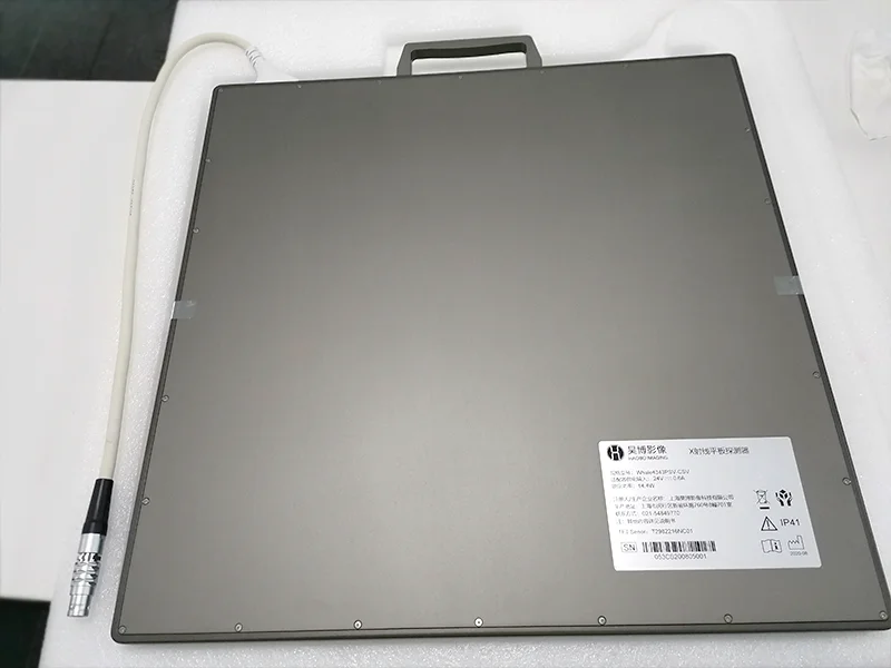 Portable CsI wired Veterinary Horse Dog Cat DR Detector for Animal x-Ray equipment X ray Flat Panel Detector