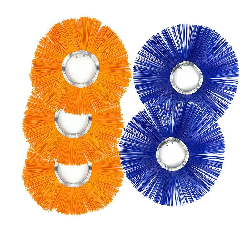 120*550 Polypropylene Sweeper Disc Wafer Brush for Road Cleaning