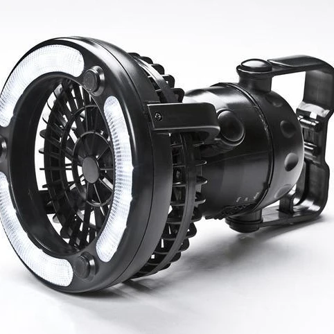 Уличный портативный фонарь 2 в 1, 18 светодиодов, освещение для кемпинга, палатки с потолочным вентилятором