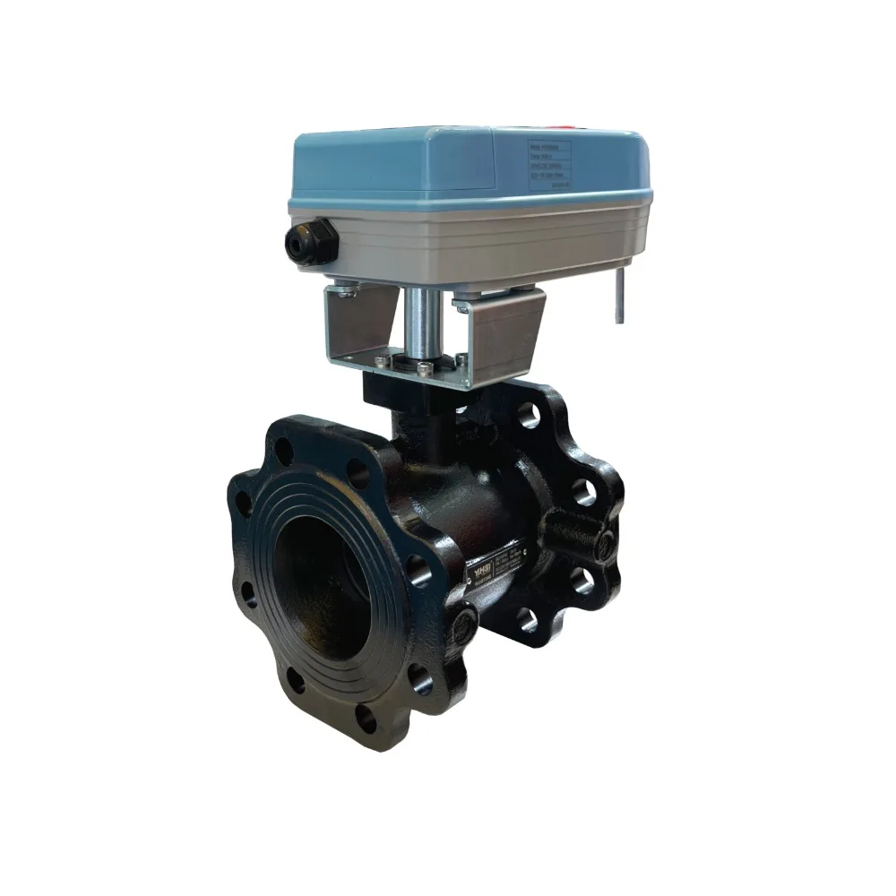 HVN 220VAC 24VAC 24VDC вкл./выключающий модулирующий ковкий Железный фланец моторизованный шаровой клапан общего применения OEM настраиваемый