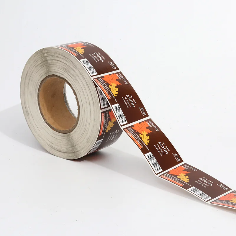 Wholesale New Printing Self-Adhesive Sticker Custom Logo Clear Vinyl Labels For Product Branding Pantone Color Waterproof