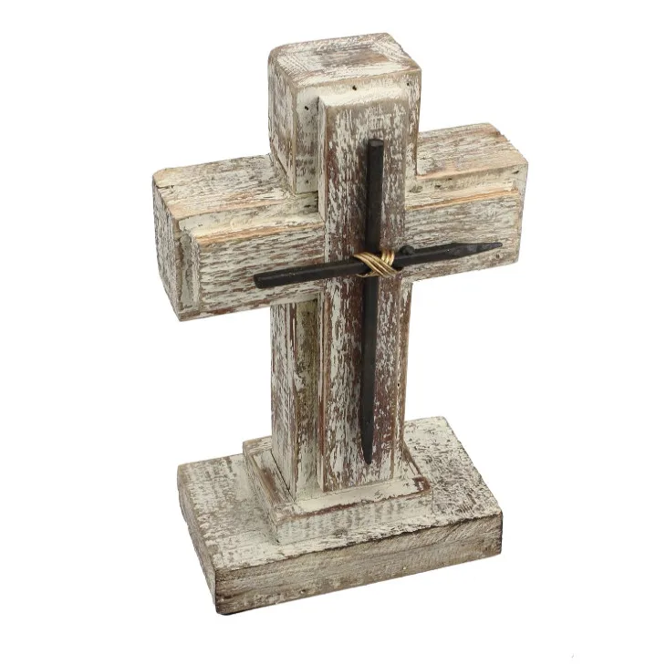 Church Wall Hanging Jerusalem Wooden Pedestal Crucifix Wall Cross Wooden Wooden Cross