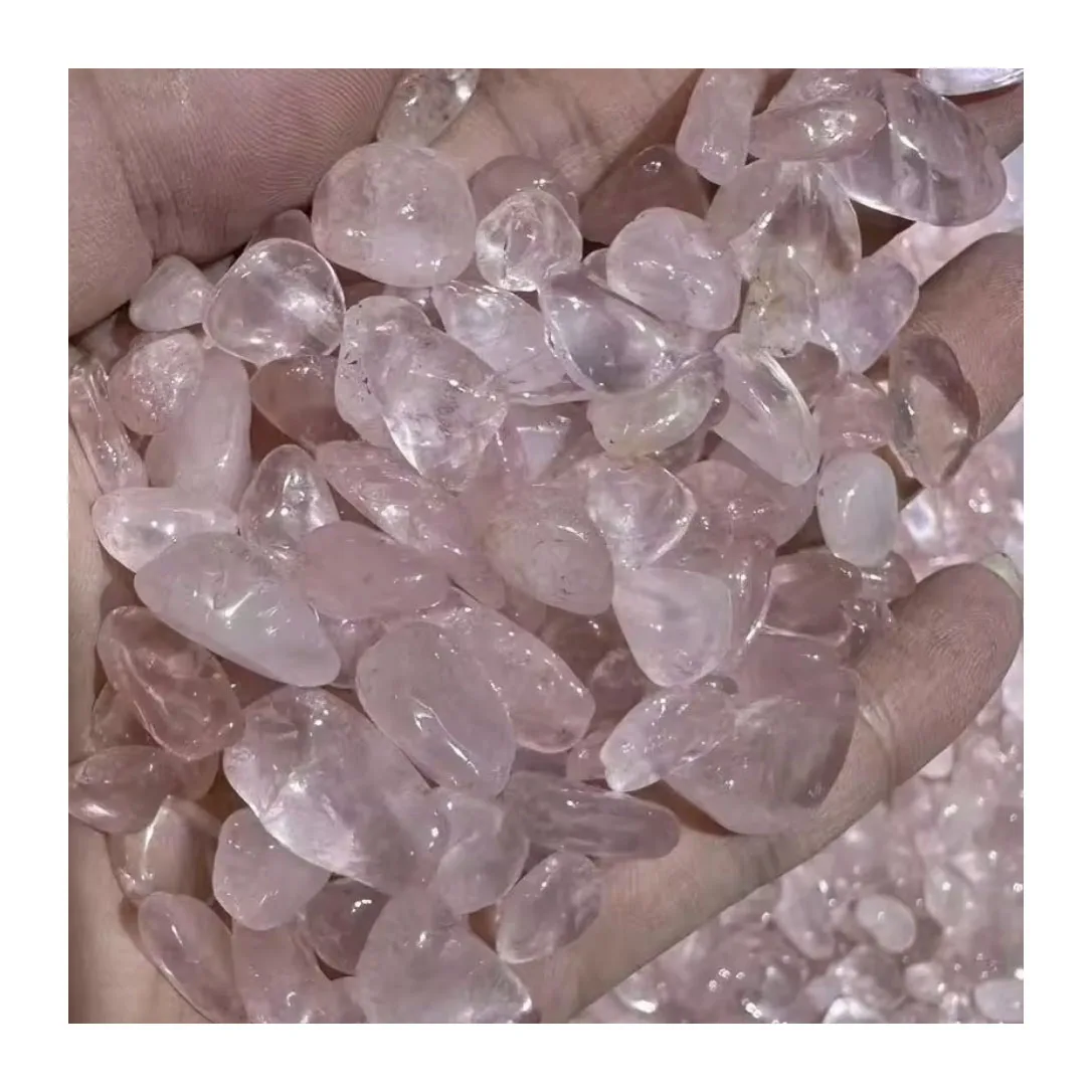 Natural Gemstone Rose Quartz Tiger Eye Crafts Healing Tumbled Stones Bulk Crystal Healing Stone Crystal Chips Crystal Gravel