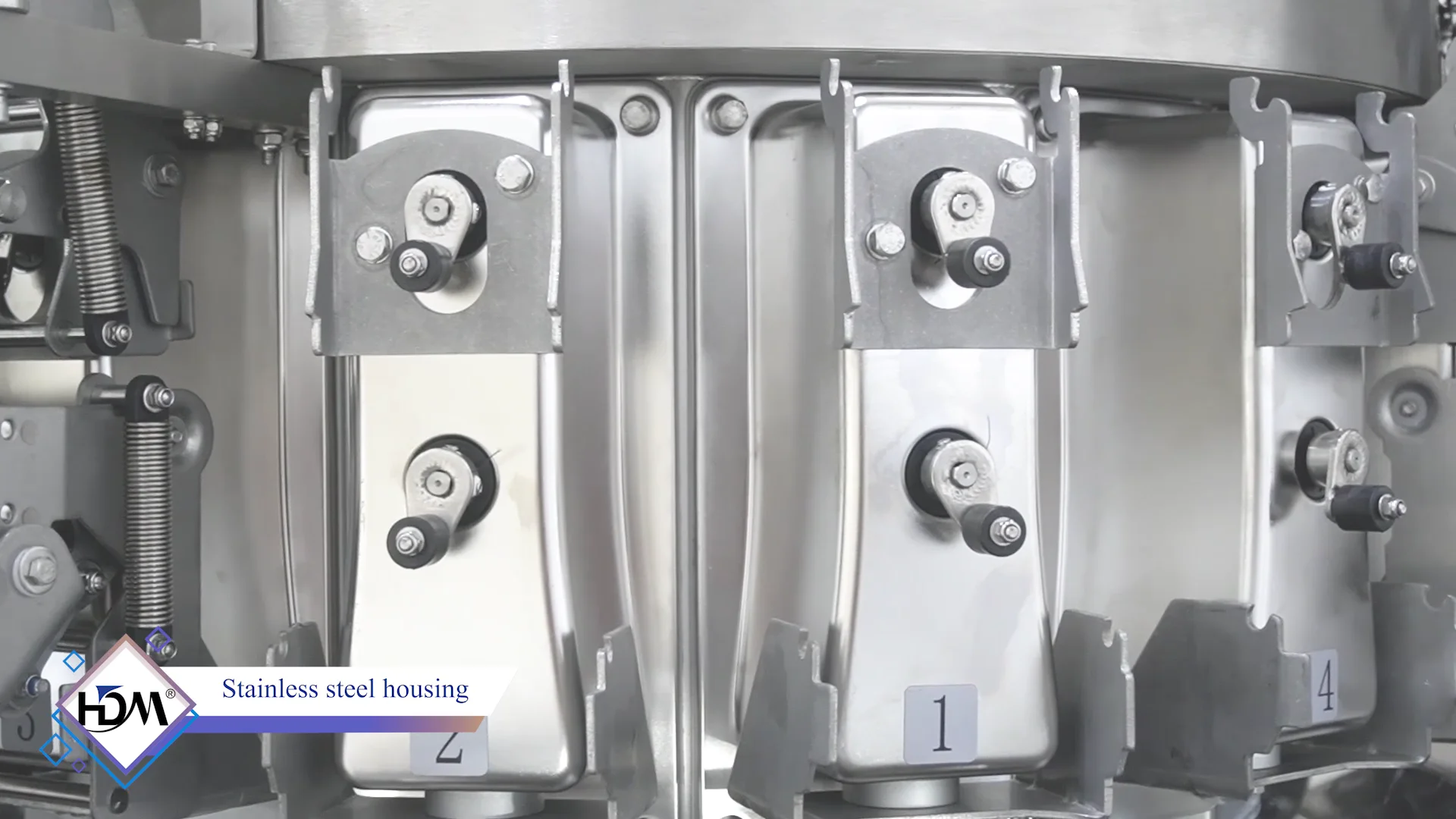 Packing machine for 10 heads 2.5L hopper multihead weigher machine