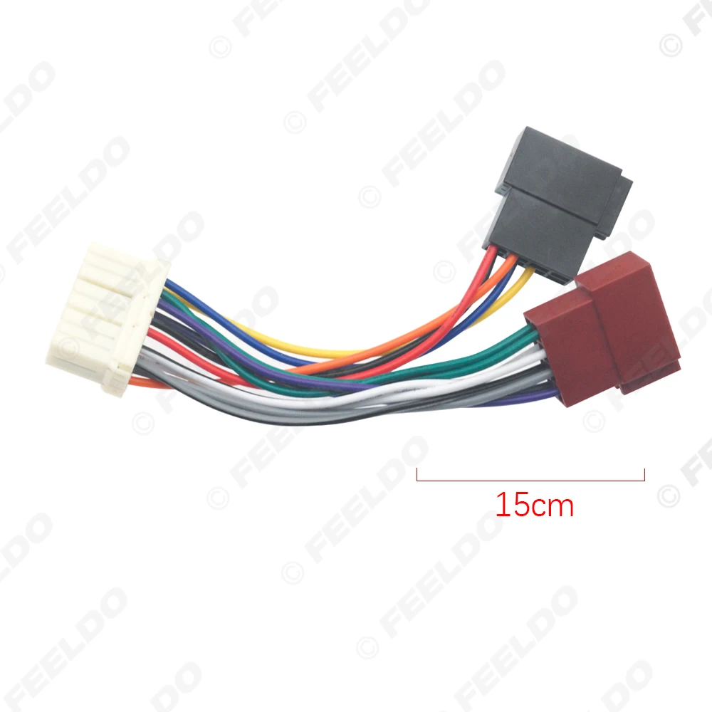 Car Audio ISO Wiring Harness Adapter for Subaru 1992+ Renault 2014+ Radio Stereo ISO Head Units Wire Cable