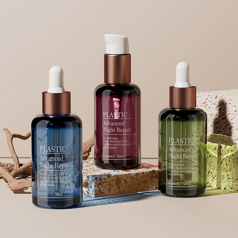 New Arrival Serum Lotion Pump Bottle Glass Cream Bottles And Jars Lotion Bottle Skincare Packaging With Pump Sprayer