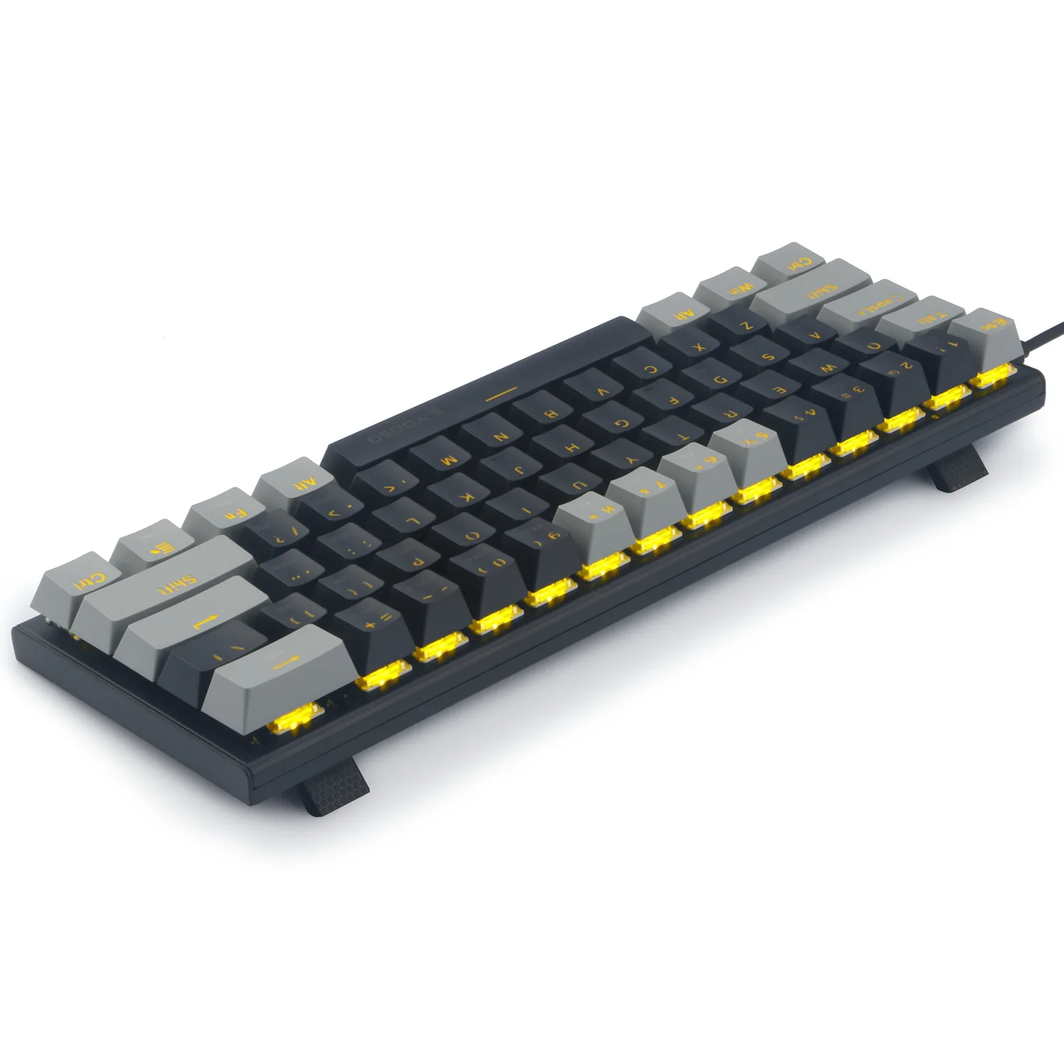 Professional 61 Key LED Backlit Mechanical Gaming Keyboard USB Wired 60 percent Mechanical Keyboard