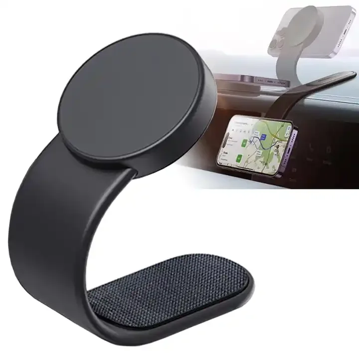 Car Dashboard Stand Magnetic Suction Folding Bendable Strong Magnetic Phone Holder for Car