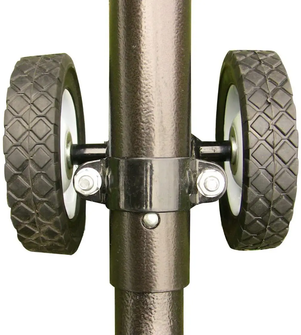 Danlong Wholesale 2 Person Heavy Duty Outside Double stripe Cotton Hammock portable hammock with  wheel stand