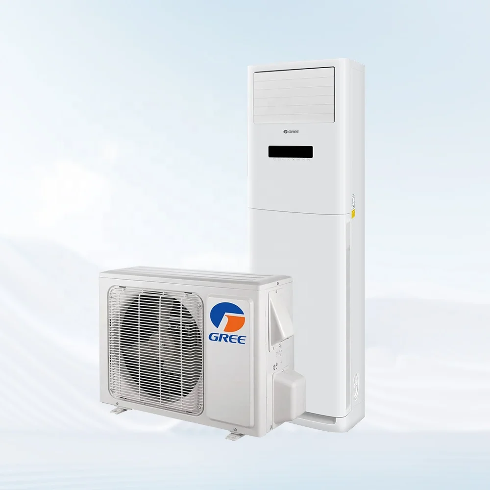 Puremind 36000Btu 48000Btu Standing Air Conditioner Vertical Type Cooling Heating Floor Cabinet Air Conditioning System Wifi