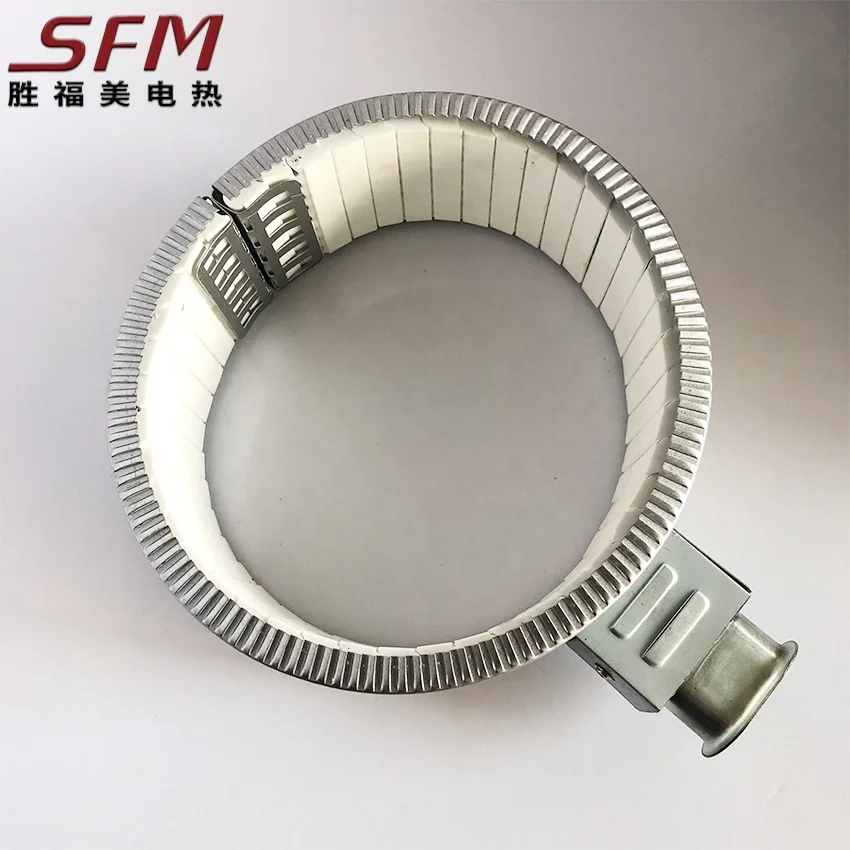 Electric Extruder Stainless Steel Ceramic Barrel Band Heater