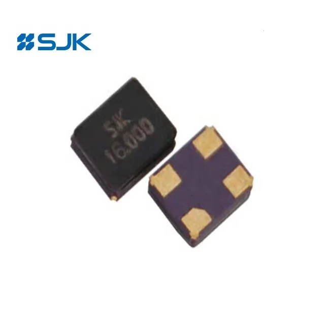Free Sample SJK  3225 Glass SMD Resonator 16.000MHz,10pF 30ppm Crystal Resonator
