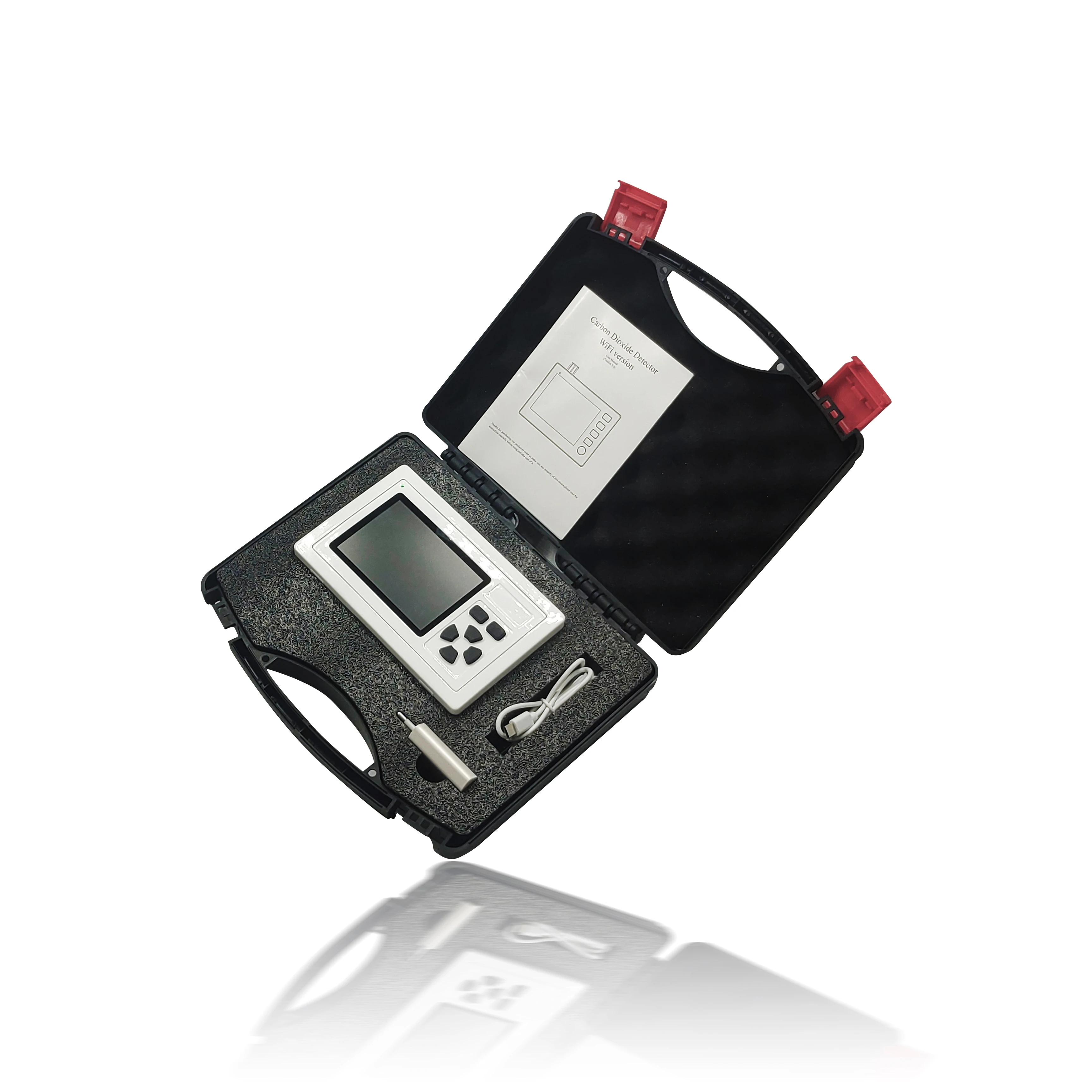 4.0TFT Tuya WIFI CO2 Air Quality Meter Desktop Temperature Humidity with LCD screen