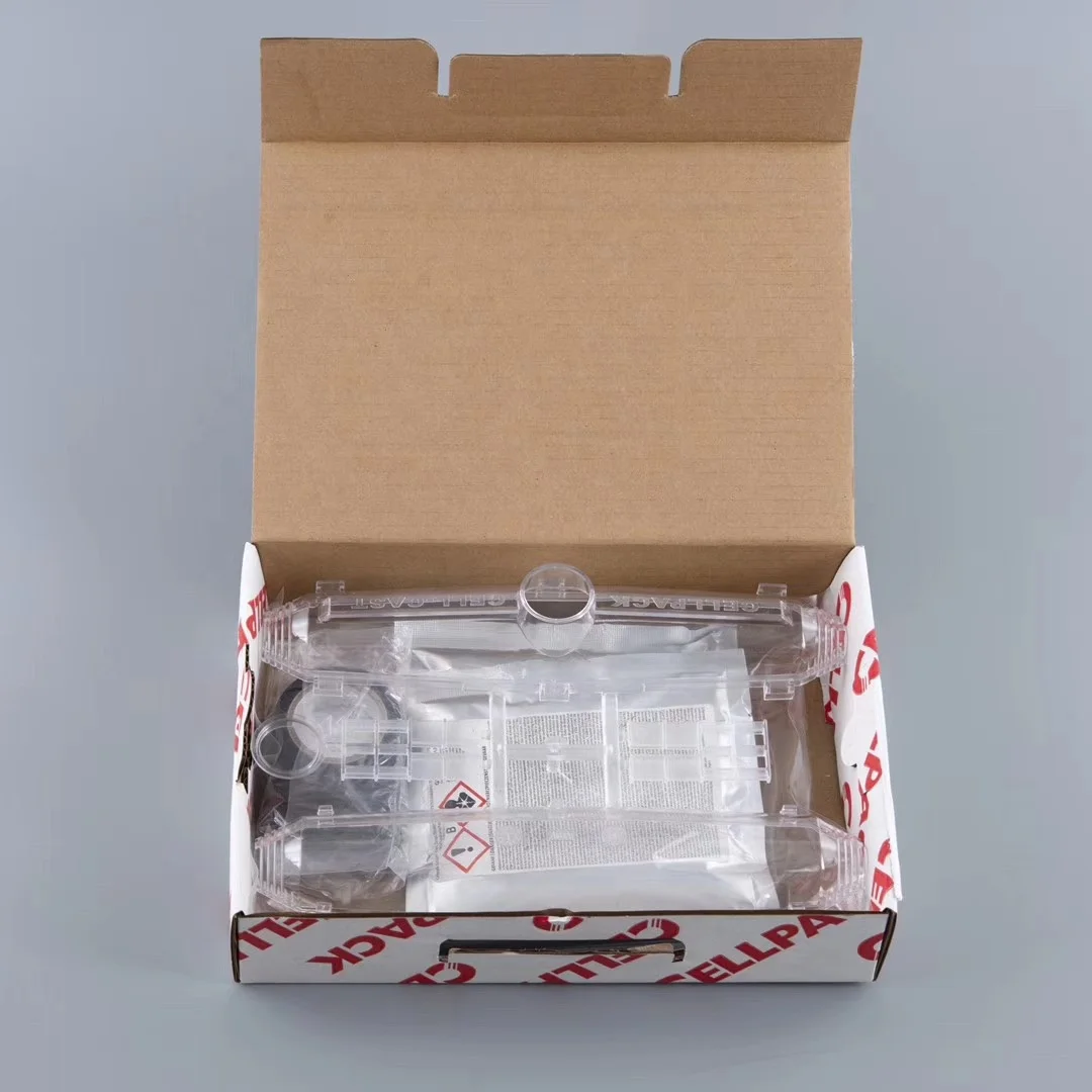 
M12 cast resin straight through joint for submersible pump cable 