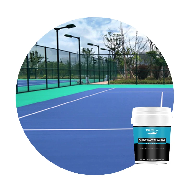 
tennis court synthetic spray flooring paint 