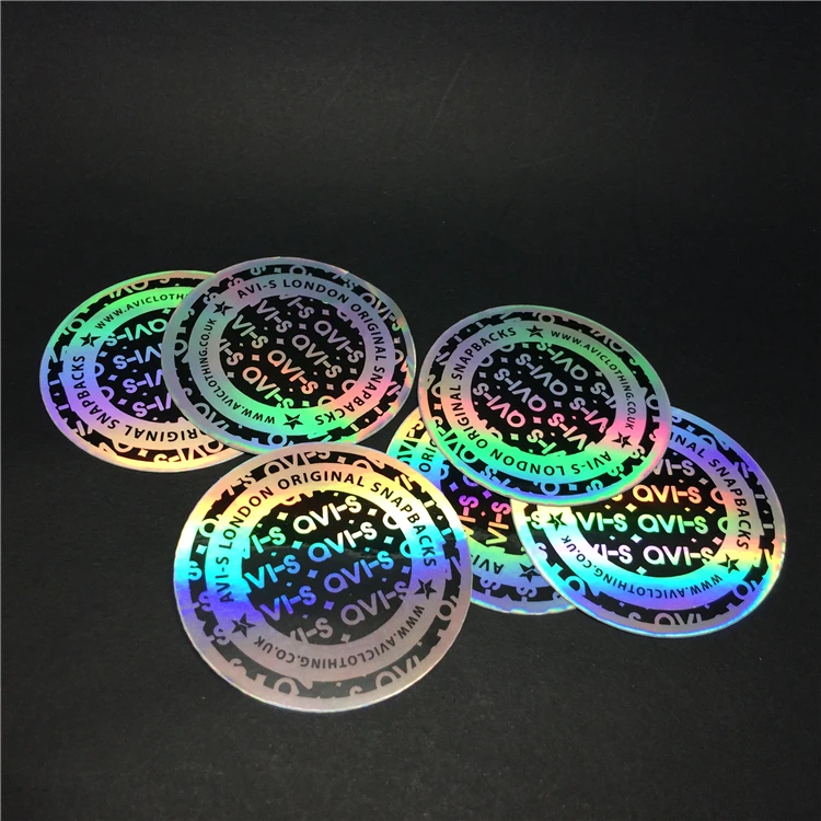 Best selling Shining laser hologram sticker custom hologam sticker