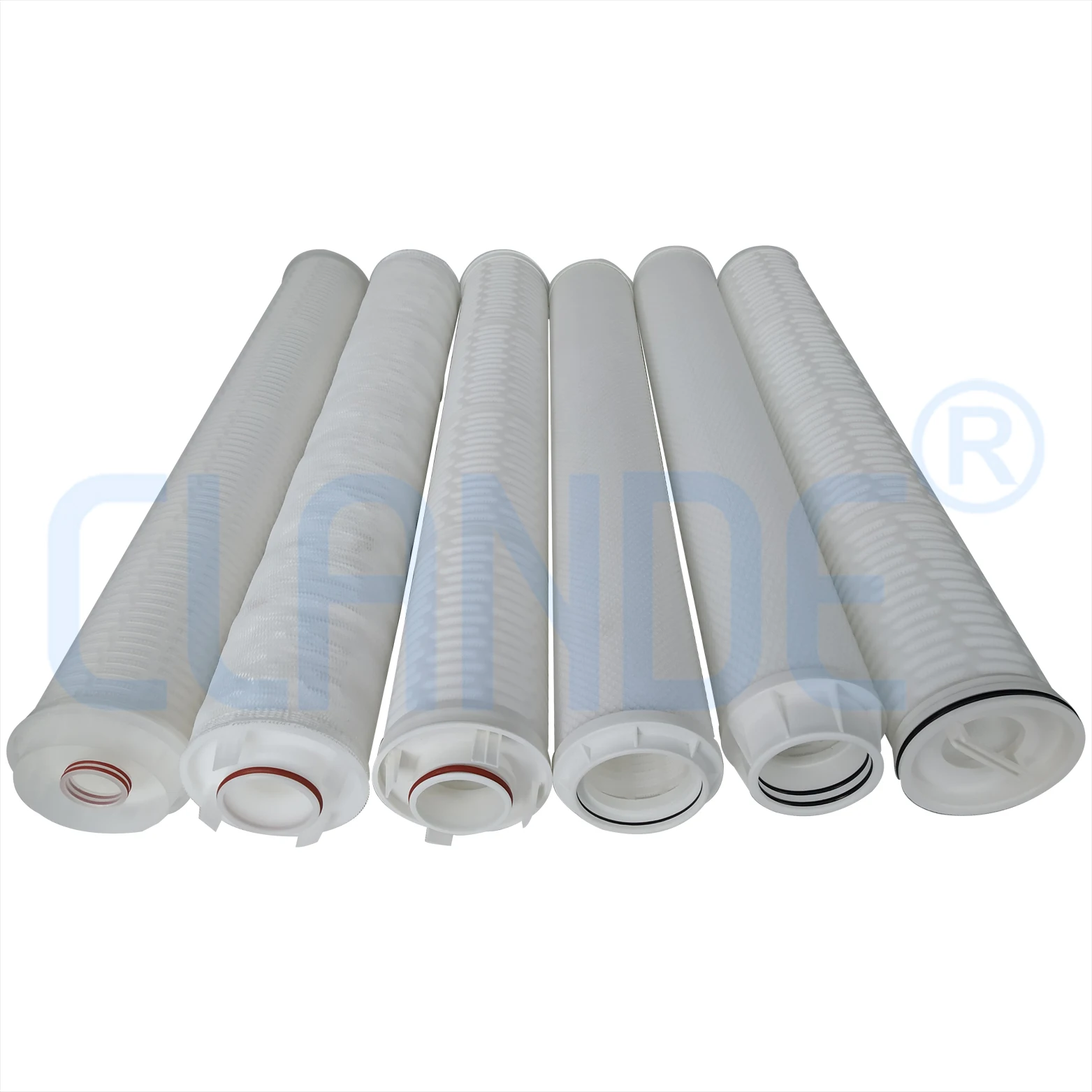 High Flow Rate Pleated 02/05 micron Membrane Water Filter Cartridge For Ro Water Treatment