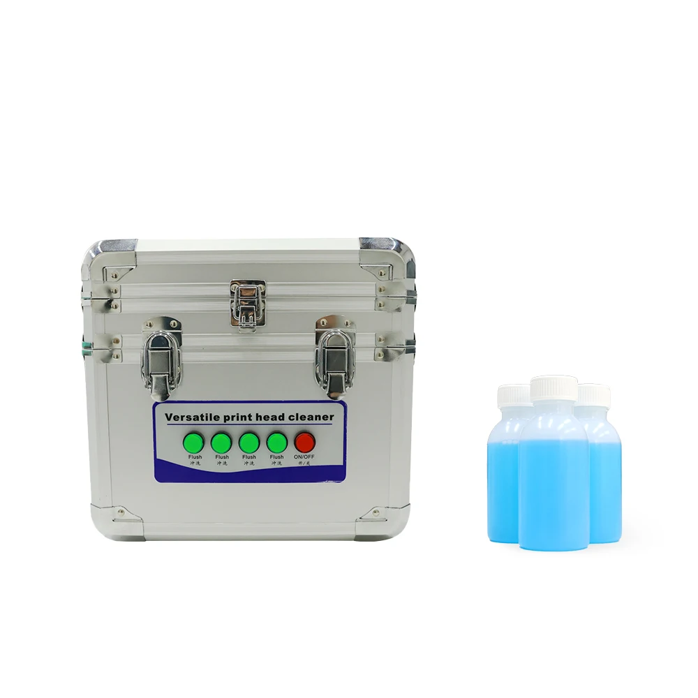 Ultrasonic print head cleaning machine for dx4 dx5 dx6 dx7 spt  polaris xaar heads